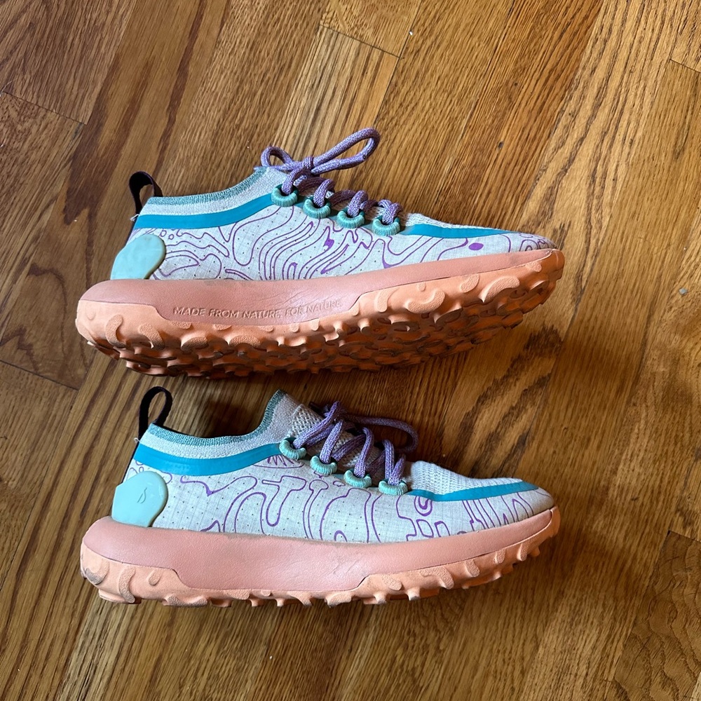 EUC Women’s Allbirds Trail Runners - Forager White - Size 8